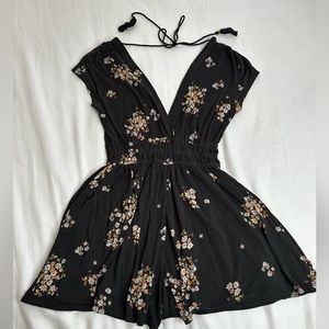 Urban Outfitters floral print romper